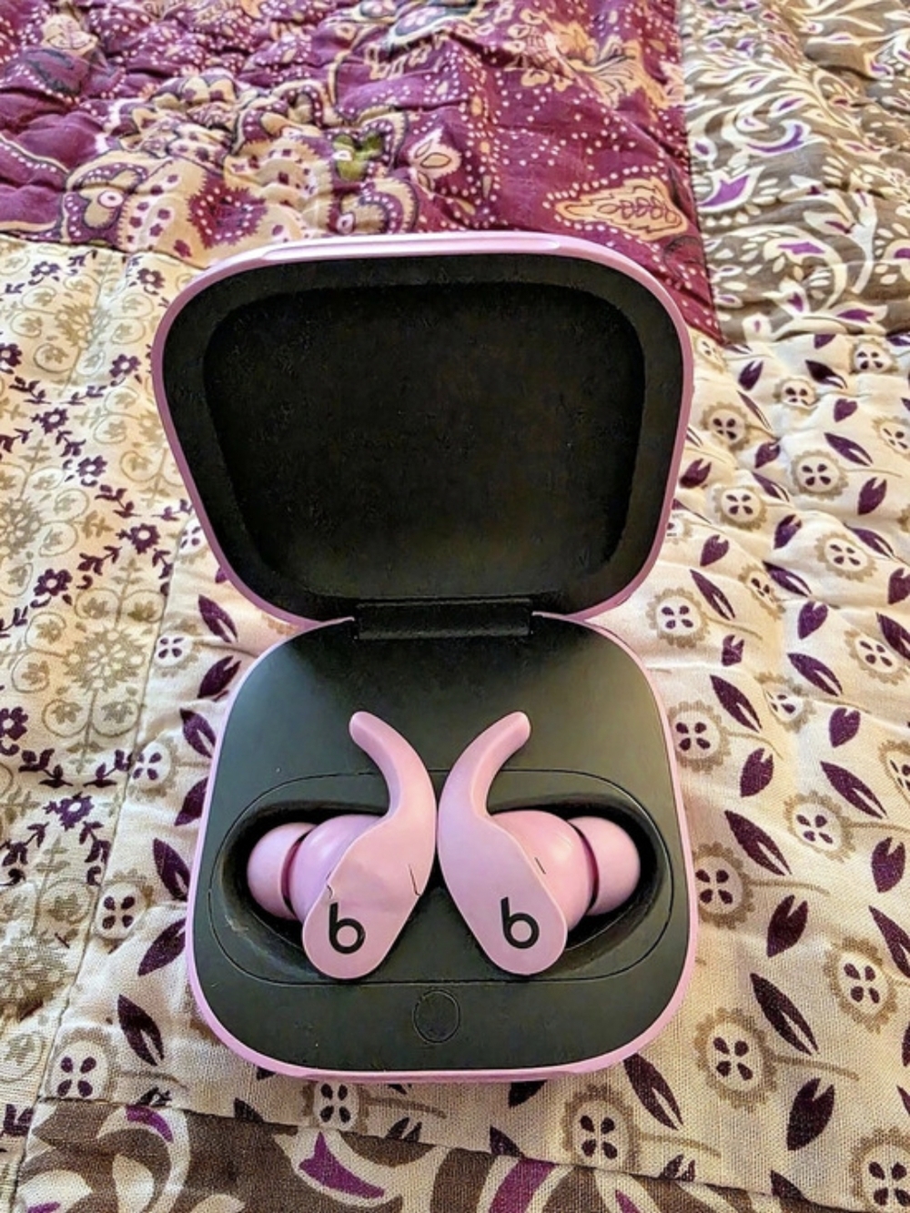 Beats Pink Wireless Earbud Headphones